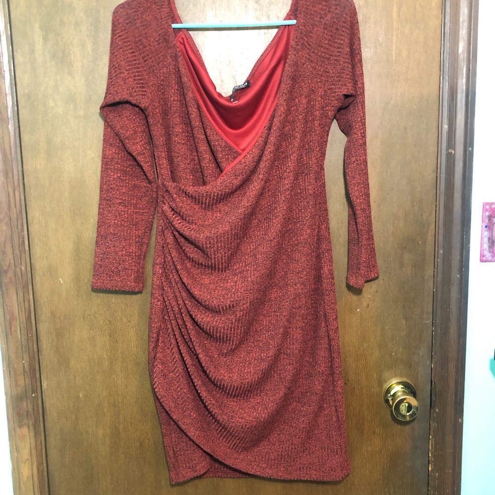 Burnt Orange Dress